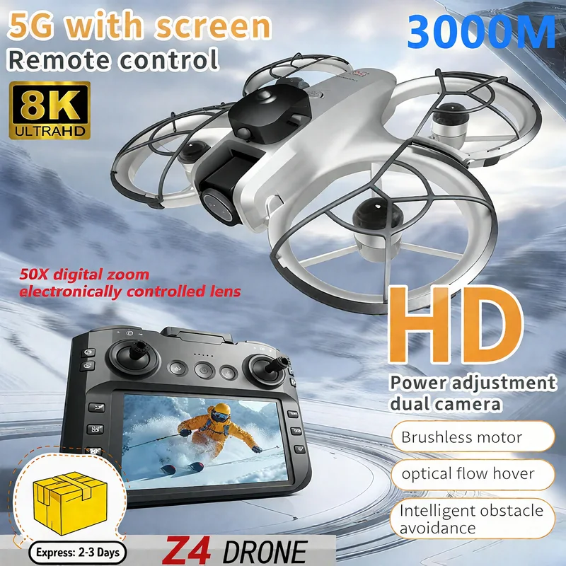 Drone Camera Night Vision - Neue MINI Z4 Drohne 4K Professionell