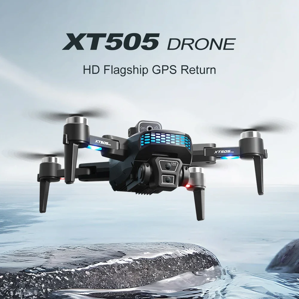 XT505 RC-Drohne mit 4K-Doppelk – Drone Camera Mount Bewertung und Preis