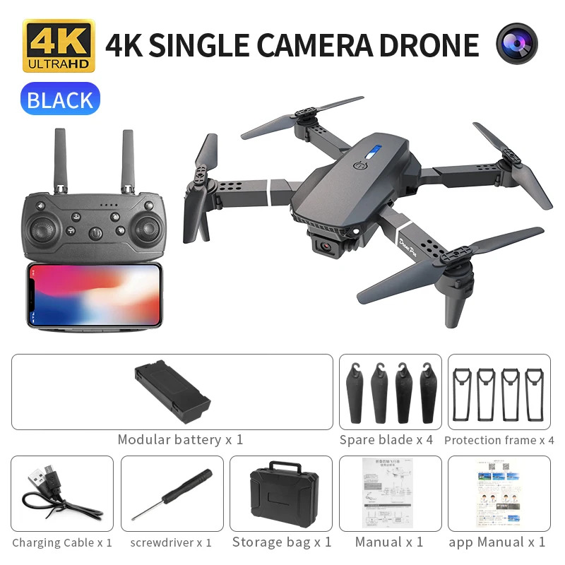 E88 ProIntelligent Folding Dro – Drone Camera 4K Bewertung und Preis
